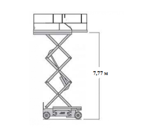 Ножничный подъёмник JLG 2630 ES
