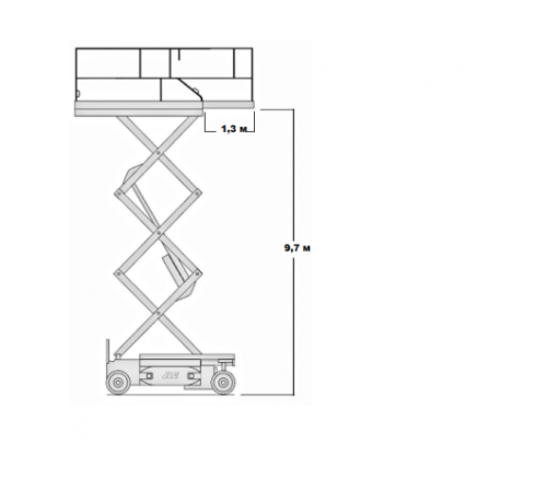Ножничный подъёмник JLG 3246ES