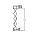 Ножничный подъёмник JLG M4069